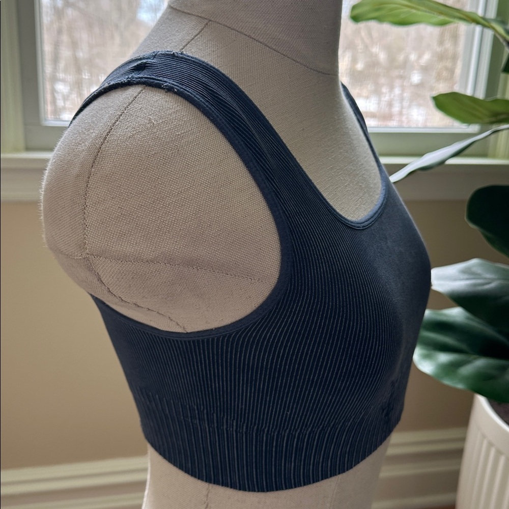 Joy Lab Ribbed Cropped Tank Top - Picture 7 of 9